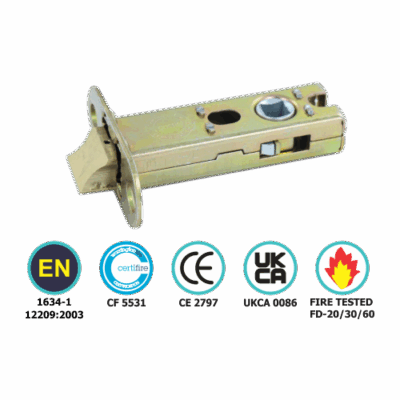 Certifire tubular latch