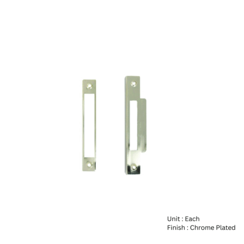 Alternative view of Rebate Set For 3 Lever Sash Lock - Flush Type 13mm Chrome Plated Each