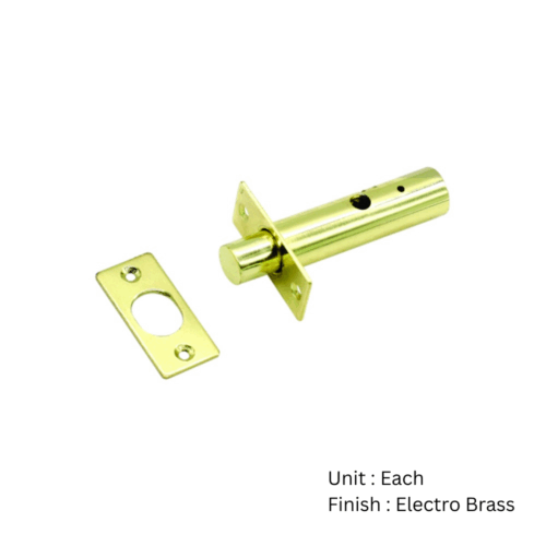 Alternative view of Door Rack Bolt - 2 + 1 Key 60mm with Multiple Finish Each