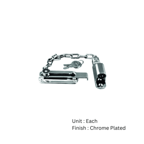 Alternative view of Locking Door Chain Chrome Plated Each