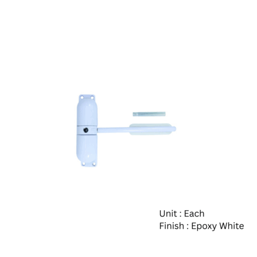 Alternative view of Arm Type Spring Door Closer Epoxy White Each