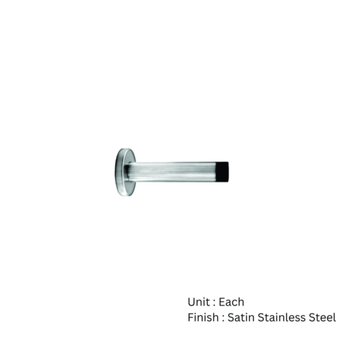 Alternative view of Projecting Door Stop - Stainless Steel  80 X 22mm Satin Each