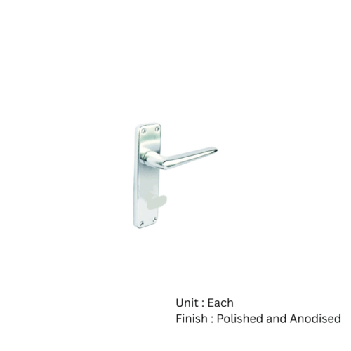 Alternative view of Brunel Bathroom Furniture   Polished And Anodised Set