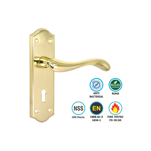 Alternative view of Pembroke Lock Furniture - Available in Multiple Finishes - Set