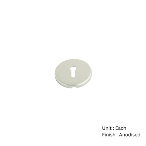 Alternative view of Keylock Escutcheon - Pack Of 2 51mm Satin Anodised Pair