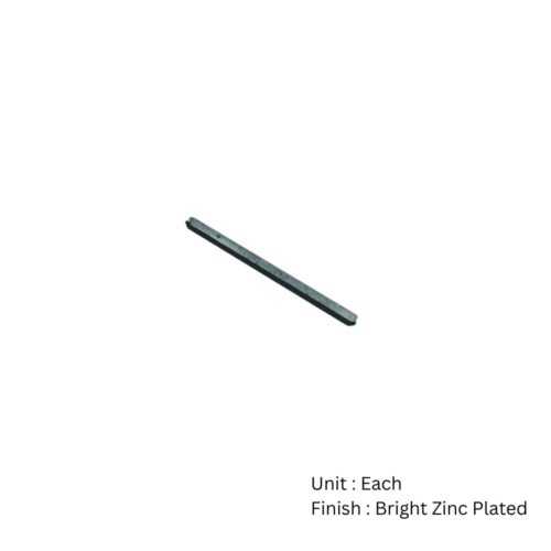 Alternative view of Bath Spare Spindle Only  5 Mm Bright Zinc Plated Pack