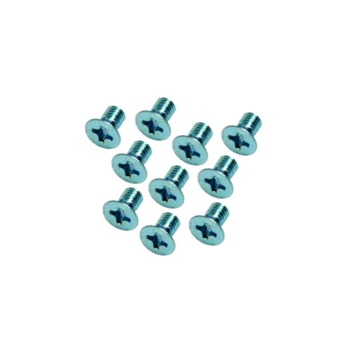 Grub Screw   X10 - Nickel Plated Each
