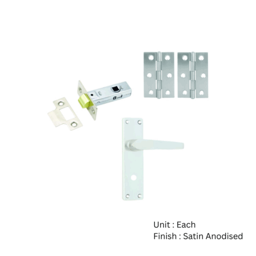 Alternative view of Aluminium Whitworth Bath/Privacy Pack    Satin Anodised Set