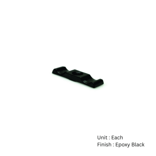 Alternative view of Turn Button 50mm Epoxy Black 10