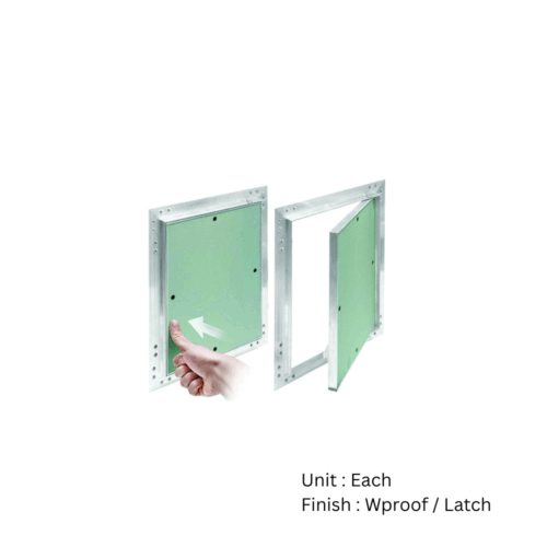 Alternative view of Access Hatch  Touch Latch And W/Proof Liner 300x300mm Wproof /Latch Each