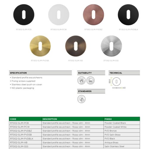 rt002 slim datasheet
