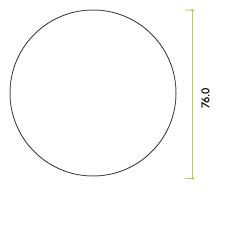 Shower Sign 76mm Diameter Durable Bathroom Door Sign Clear Facility Indicator 4 Shower Sign 76mm Diameter Durable Bathroom Door Sign Clear Facility Indicator - Image 4