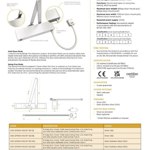 vdc ems04 series datasheet v1 0