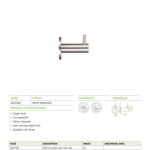 zas75 datasheet page 0001