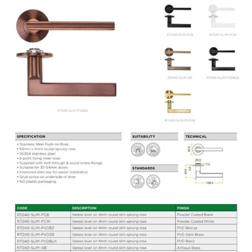 rt040 slim datasheet