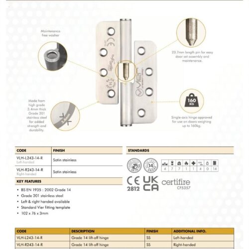 vhl l243 14 r datasheet