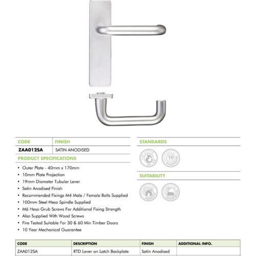 zaa012 datasheet