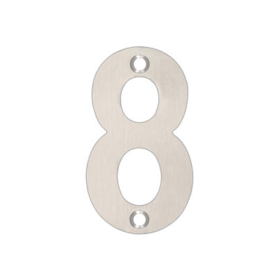 Numeral 8 Door Number Plaque Durable House Sign Clear Identification
